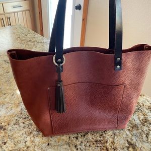 Portland Leather Goods Rust tote